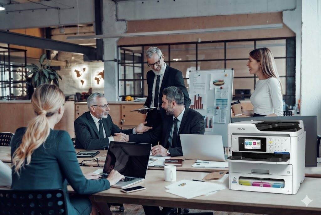 Epson C800RDWF 50.000 Sayfa Kapasiteli Ekonomik A4 Yazıcı