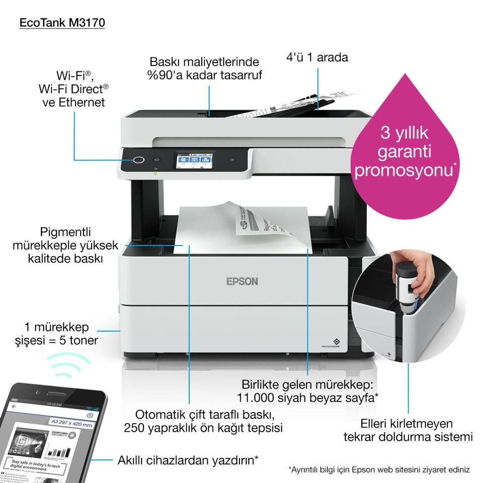 EcoTank M3170