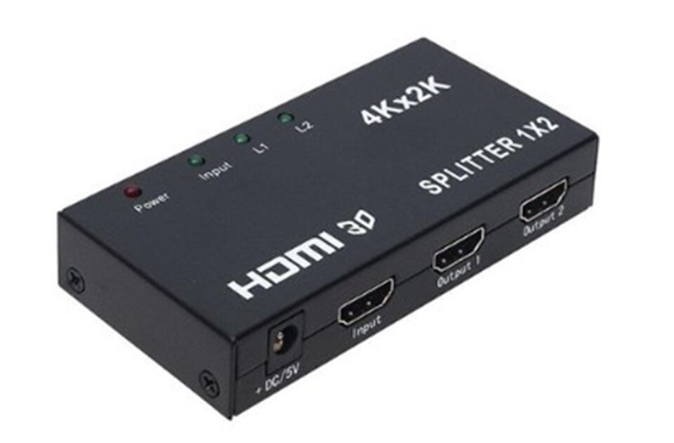 Nova NVC-HDSQP2 4K HDMI 1-2 Splitter 1 Giriş 2 Çıkış