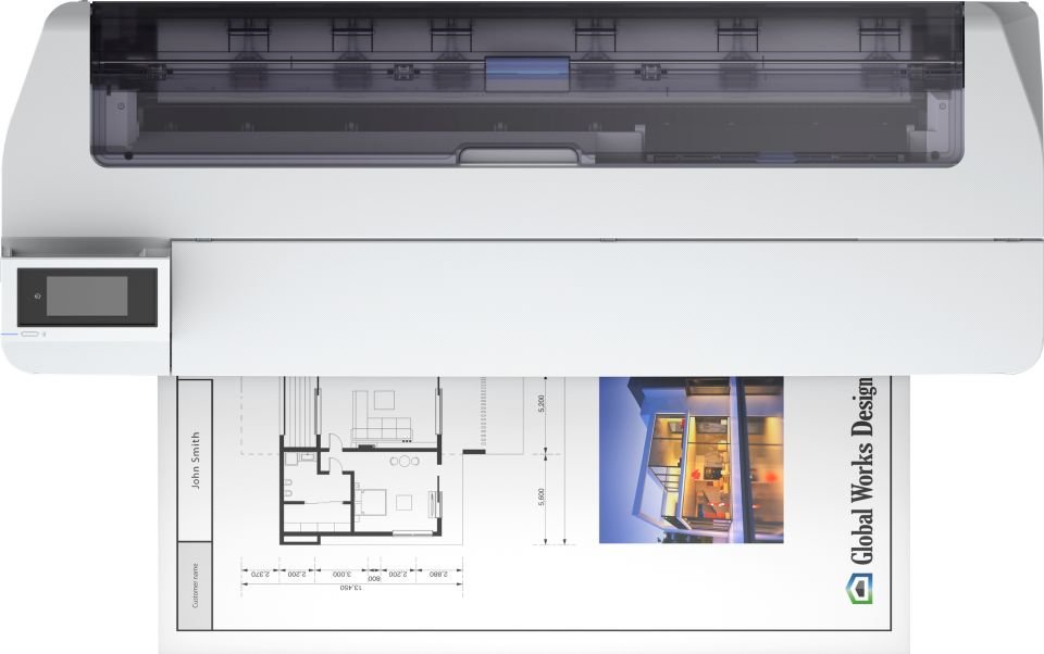 SureColor SC-T5100N - Wireless Printer (No Stand)