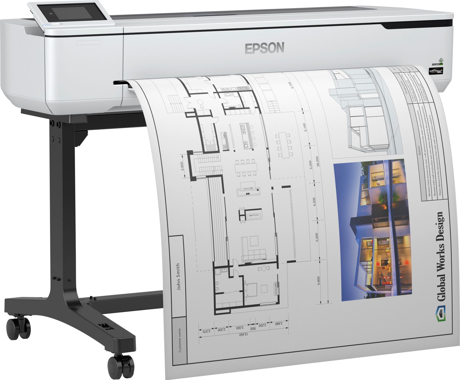 SureColor SC-T5100 - Wireless Printer (with Stand)