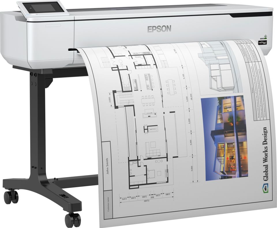 SureColor SC-T5100 - Wireless Printer (with Stand)