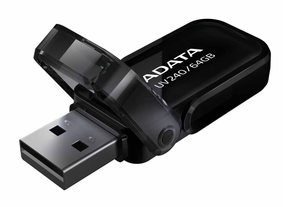 Adata AUV240-32G 32GB USB2.0 Siyah Flash Bellek