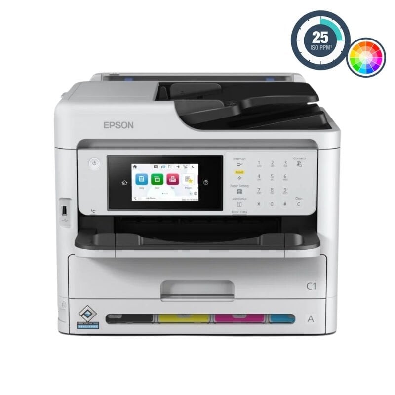 Epson WorkForce Pro WF-C5890DWF A4 Renkli Yüksek Verimli Çok İşlevli Yazıcı