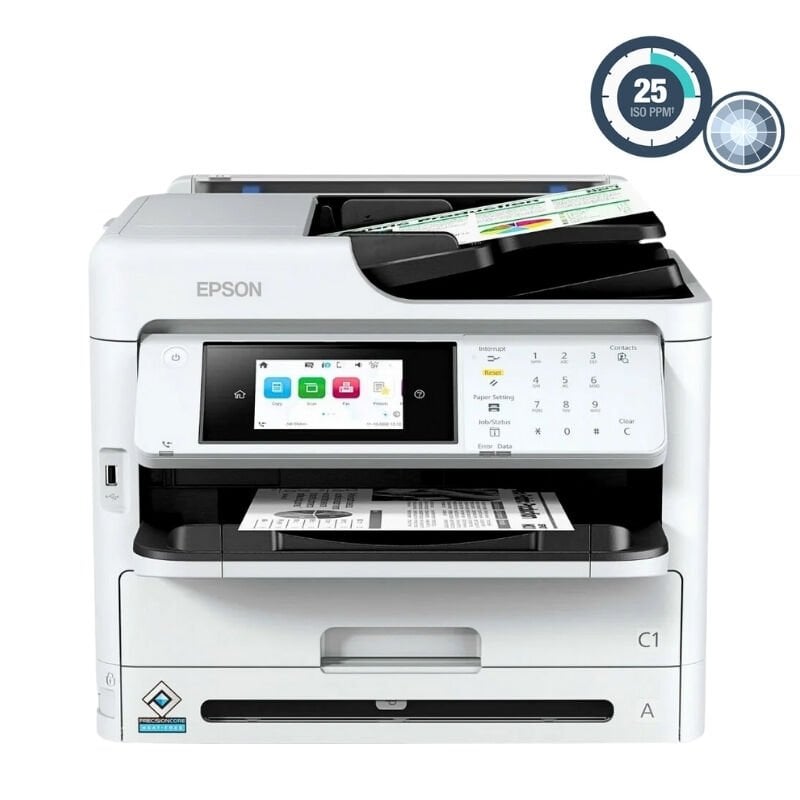 Epson WorkForce Pro WF-M5899DWF Siyah Beyaz A4 Fotokopi