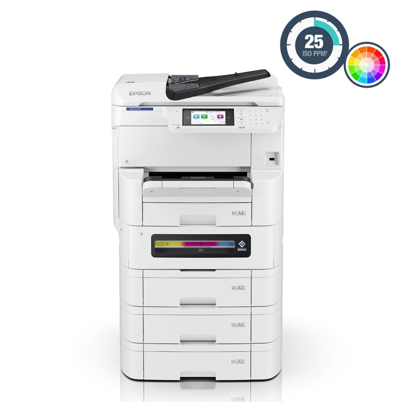 Epson WorkForce Pro EM-C8100RDWF Renkli Üst Düzey A3 Fotokopi