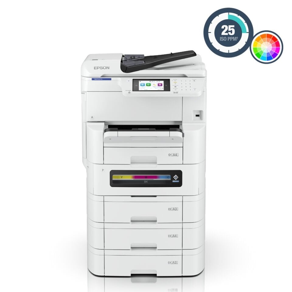 Epson WorkForce Pro EM-C8100RDWF Renkli Üst Düzey A3 Fotokopi