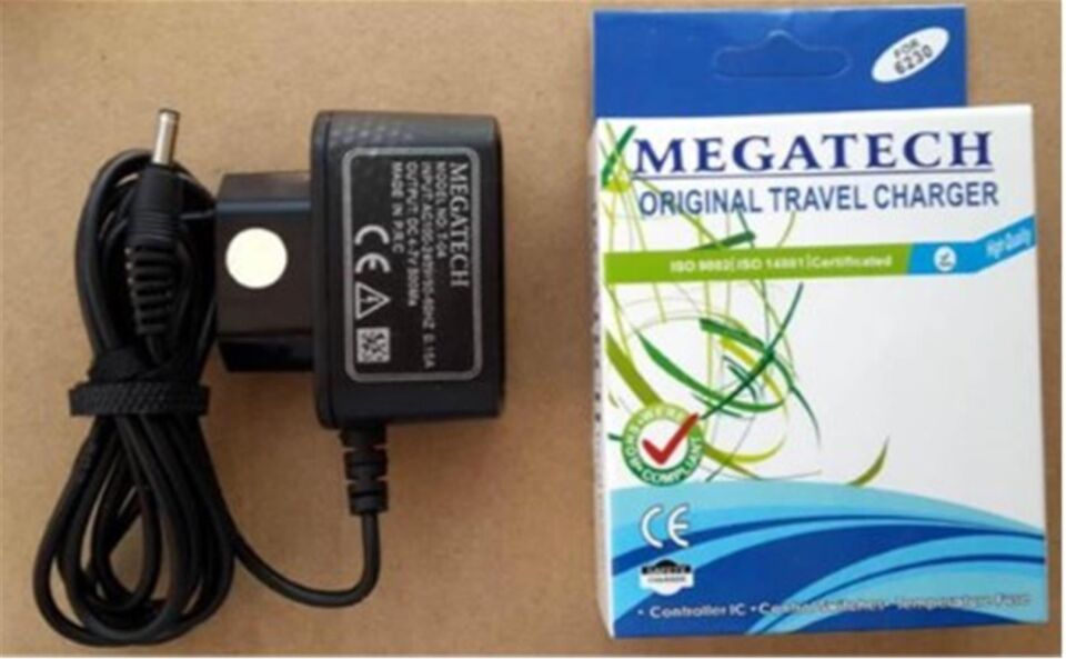 Megatech MT-302  5.0V 890Ma Travel Şarj Aleti (N70 İnce Nokia Uçlu)