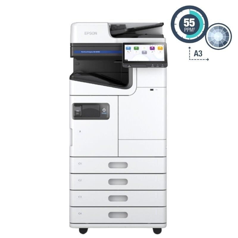 Epson WorkForce Enterprise AM-M5500 Siyah Beyaz Yüksek Kapasiteli A3 Fotokopi