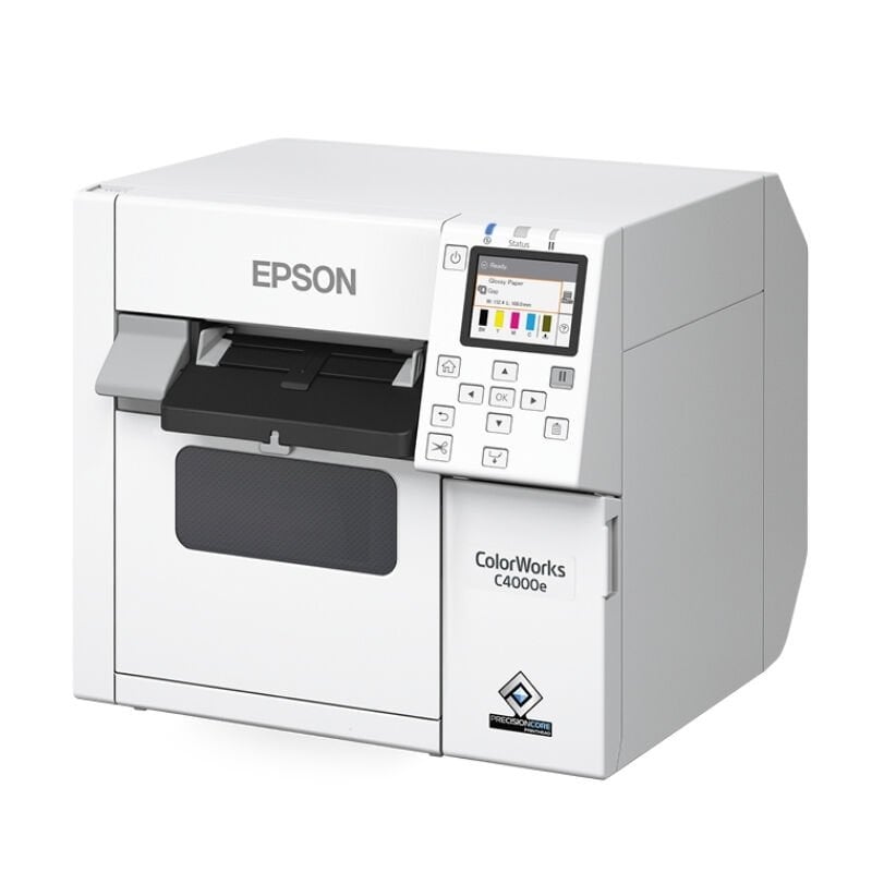Epson ColorWorks CW-C4000e (mk) Masaüstü Renkli Etiket Yazıcı