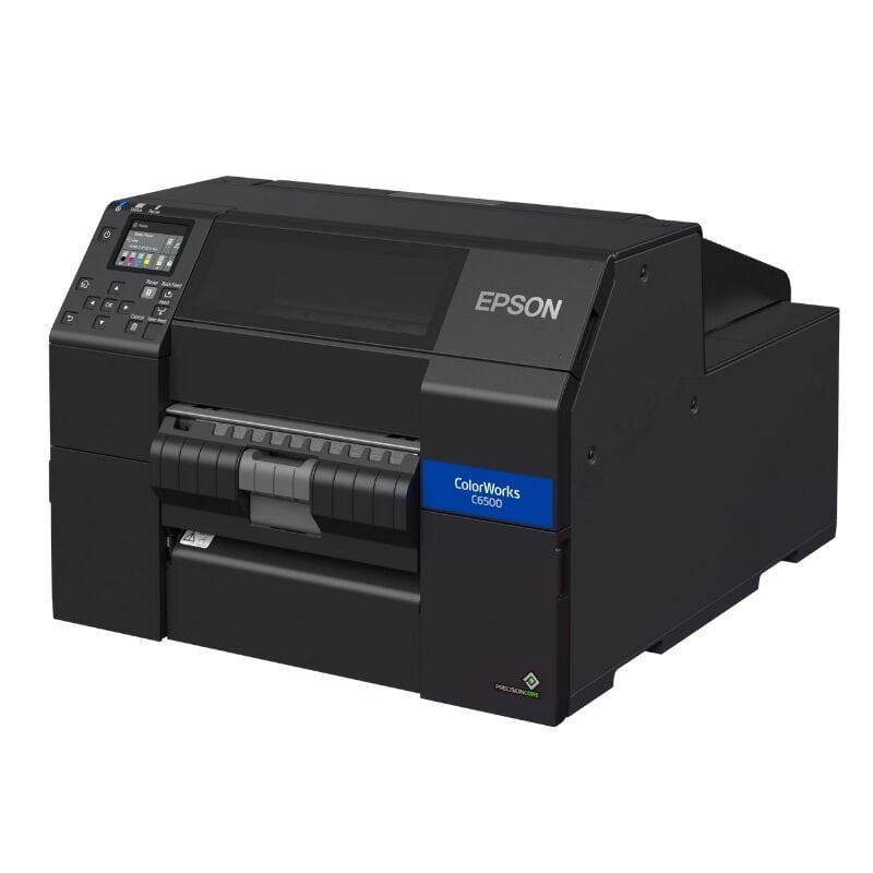 Epson ColorWorks C6500Ae (BK) Endüstriyel Renkli Etiket Yazıcı