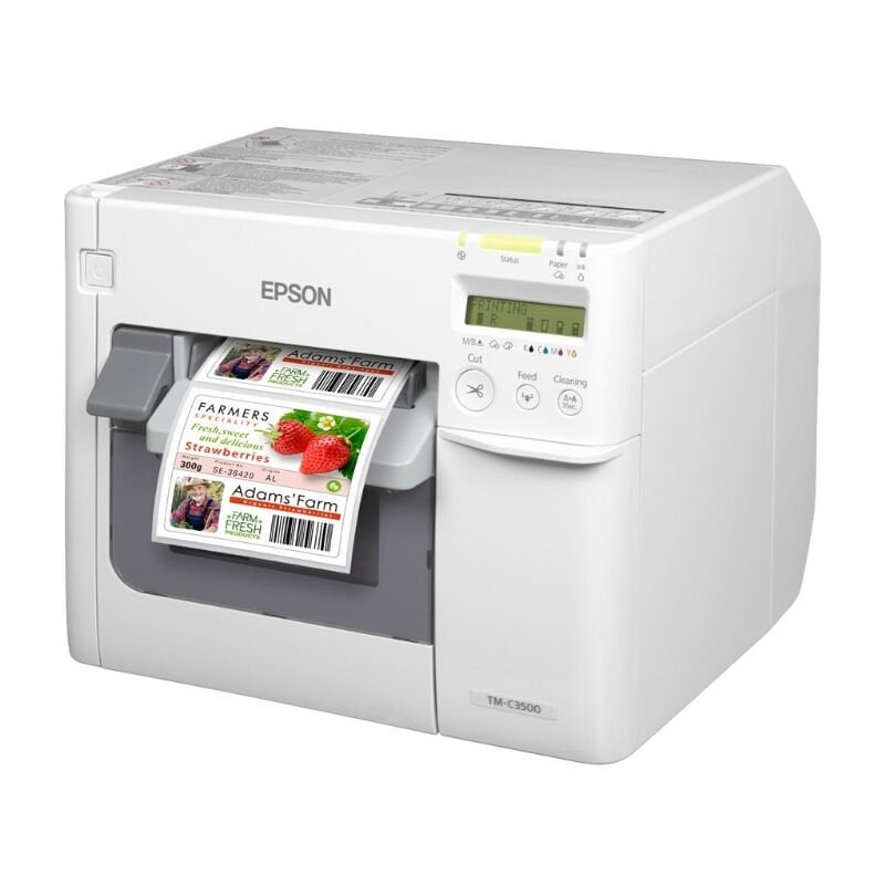 Epson ColorWorks C3500 Masaüstü Renkli Etiket Yazıcı