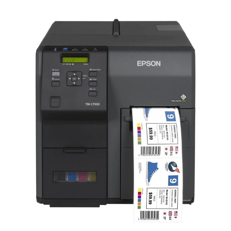 Epson ColorWorks C7500G Endüstriyel Renkli Etiket Yazıcı