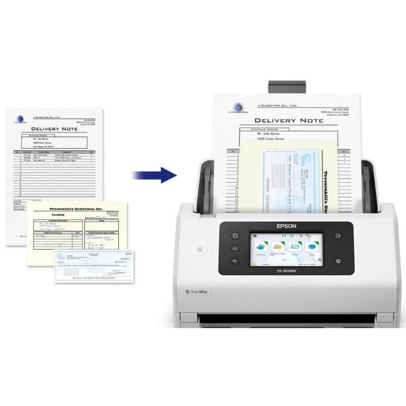 Epson WorkForce DS-900WN Yüksek Kapasiteli Tarayıcı