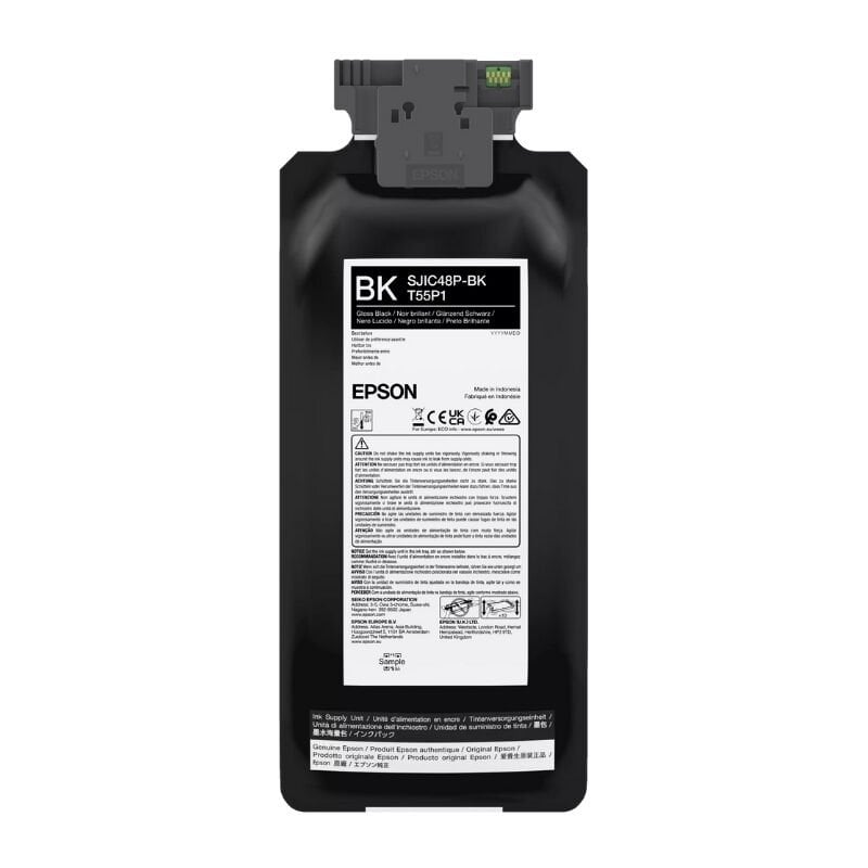 Epson C13T55P140 C8000e (mk) Siyah 480 ml Mürekkep Kartuş