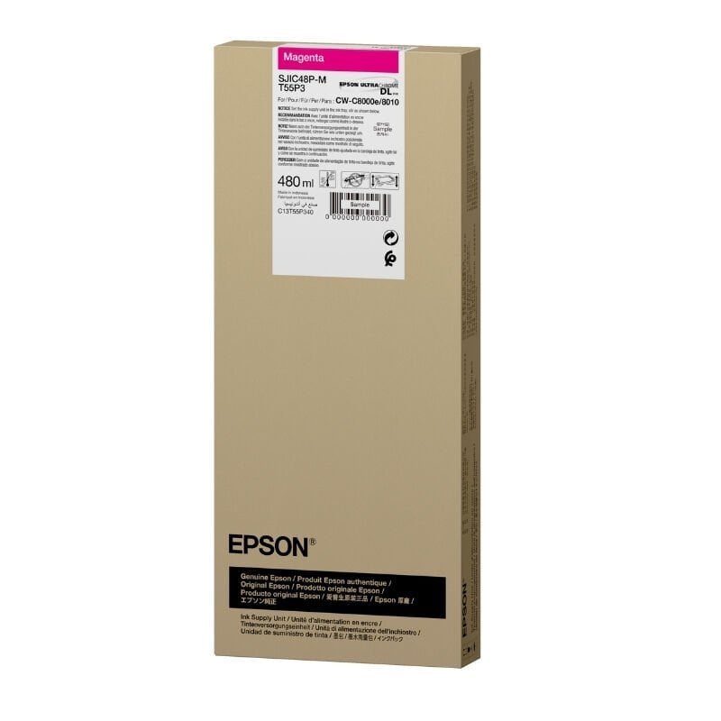 Epson C13T55P340 C8000e (mk) Kırmızı 480 ml Mürekkep Kartuş