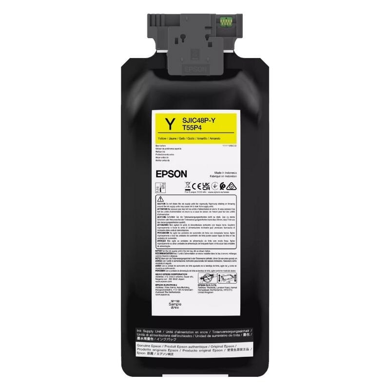 Epson C13T55P440 C8000e (mk) Sarı 480 ml Mürekkep Kartuş