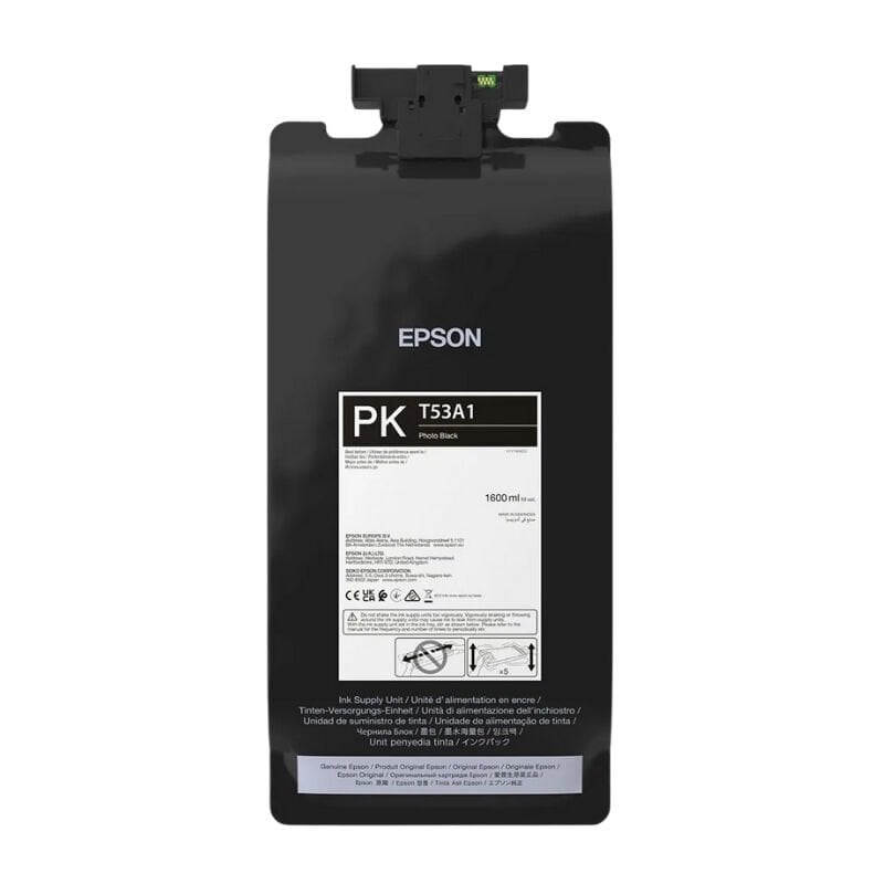 Epson C13T53A100 T53A1 SC-T7700DL Siyah 1600 ml Mürekkep Kartuş