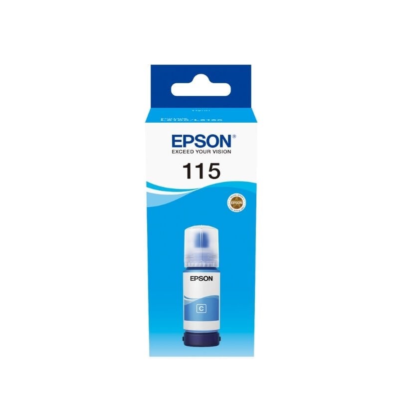 Epson C13T07D24A 115 EcoTank L8180 / L8160 Mavi Mürekkep Kartuş