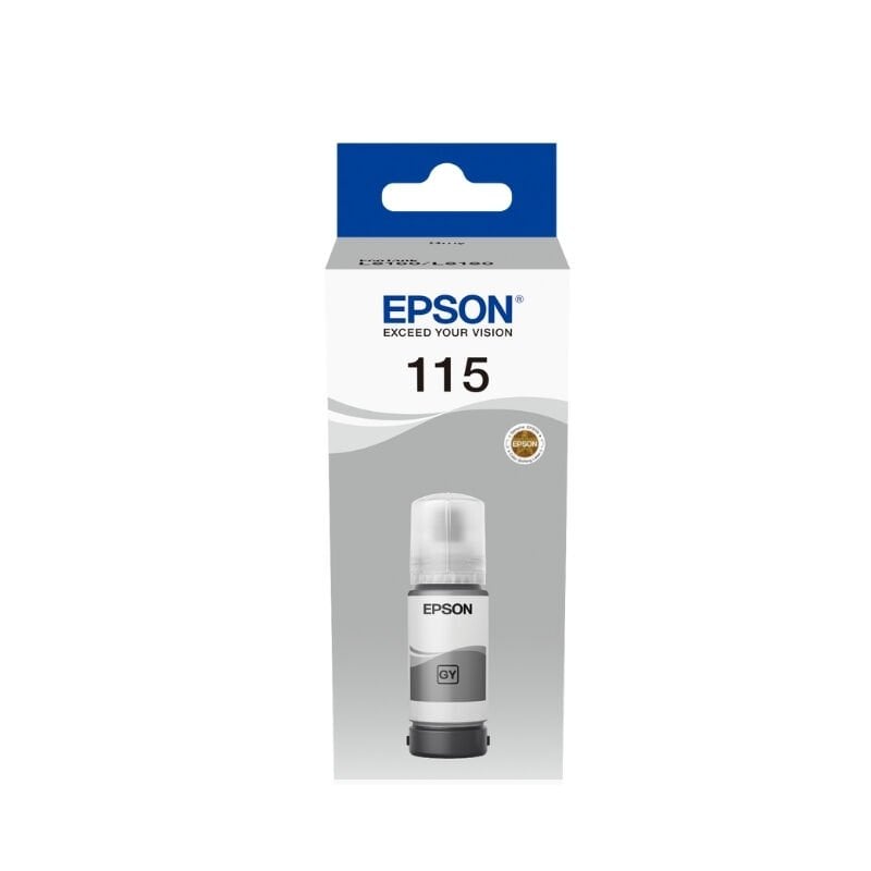 Epson C13T07D54A 115 EcoTank L8180 / L8160 Gri Mürekkep Kartuş