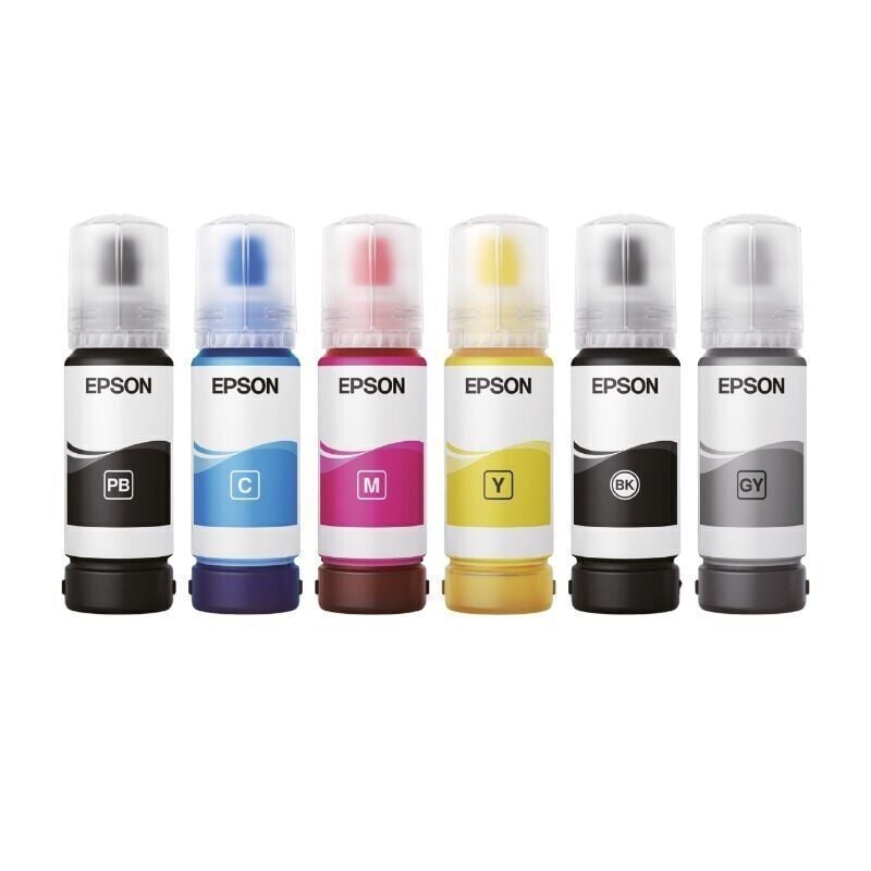 Epson C13T07C14A 115 EcoTank L8180 / L8160 Pigment Siyah Mürekkep Kartuş