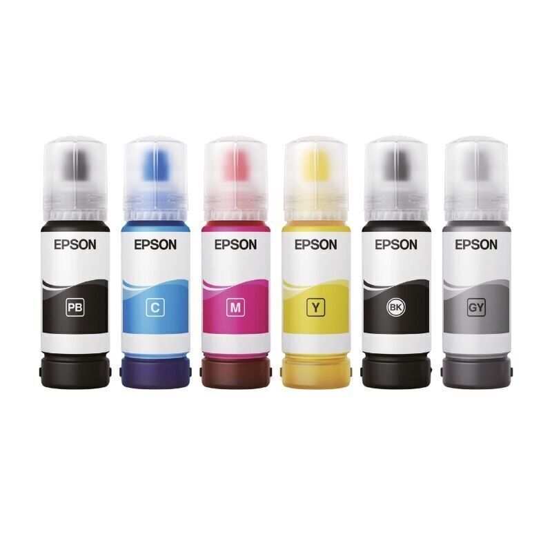 Epson C13T07C14A 115 EcoTank L8180 / L8160 Pigment Siyah Mürekkep Kartuş