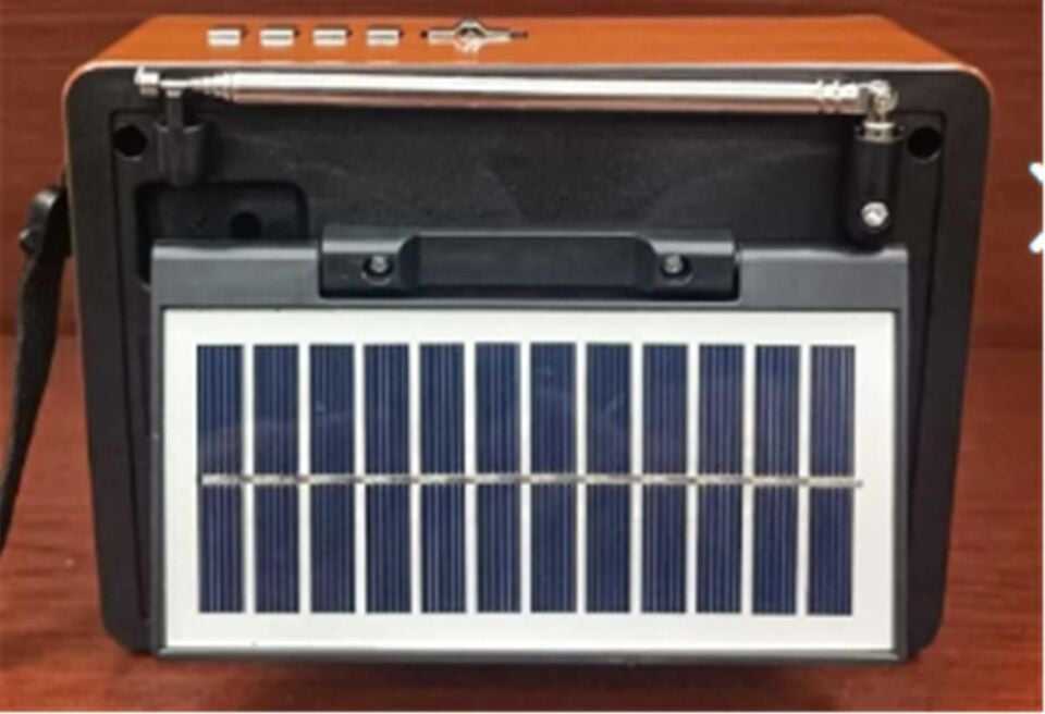 Everton RT-359 Fm-Am-Sw-Usb&Tf Player Güneş Enerjili Nostaljik Radyo