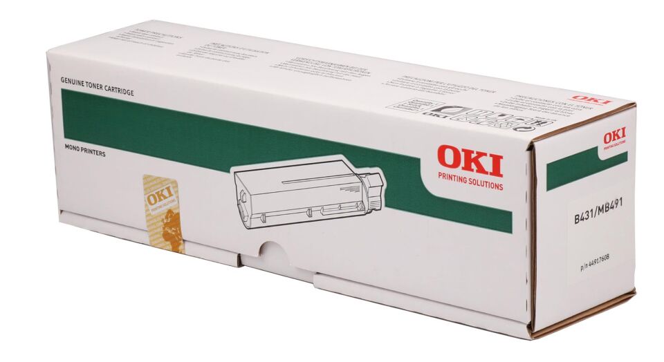 OKI 44917602 SİYAH TONER B431 - MB491 12.000 SAYFA