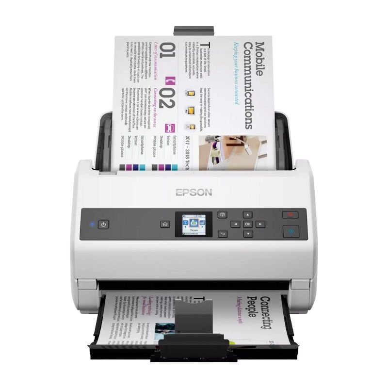 24 Epson WorkForce DS-800WN Profesyonel Ağ ve Wi-Fi Tarayıcı - Görsel 1